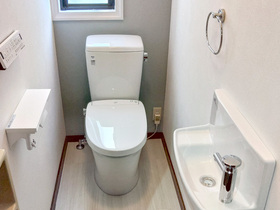 トイレリフォーム高齢の家族も使いやすい、便利なトイレ